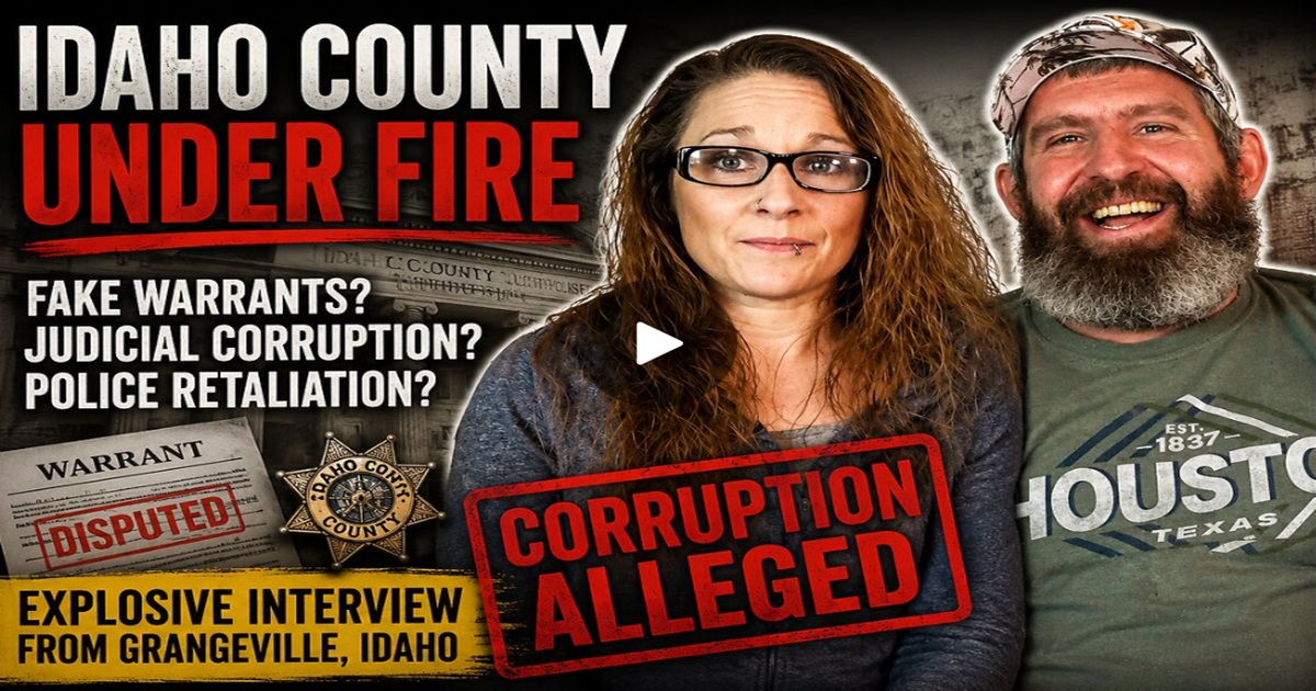 Idaho County Under Fire: Residents Allege Corruption, Fake Warrants & Retaliation - Whalen Report