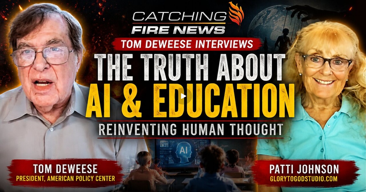 AI & Education: The Plan to Reinvent Human Thought - Tom DeWeese Interview with Patti Johnson