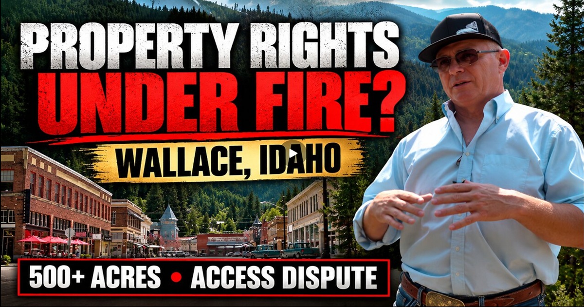 PROPERTY RIGHTS UNDER FIRE? Shoshone County, Idaho